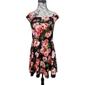 derek heart skater dress Derek Heart Skater Dress Garnet Twist Knit Womens 3x Orange Pink New Without Tag